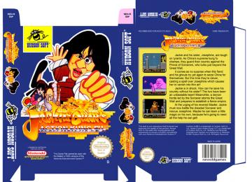 JACKIE CHAN'S ACTION KUNG FU PAL ESPAÑA CAJA BOX PORTRAIT REPRO RETRO NES 8 BIT