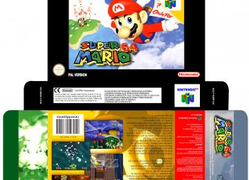 MARIO 64 PAL EUR ESP N64 CAJA BOX