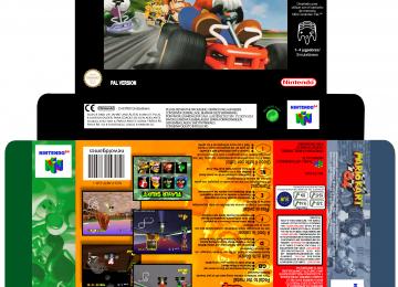 MARIO KART N64 CAJA BOX