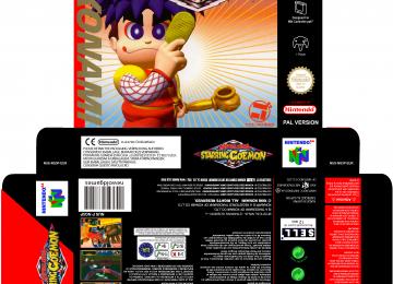 MYSTICAL NINJA NINTENDO 64 CAJA BOX