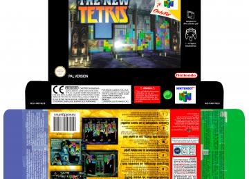 NEW TETRIS PAL EUR CAJA BOX N64