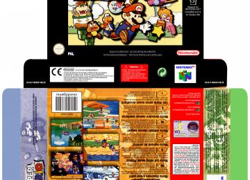 PAPER MARIO PAL EUR ESP NINTENDO 64 CAJA BOX