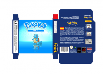 POKEMON AZUL CUSTOM GB CAJA