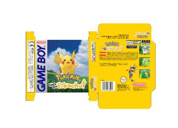 POKEMON LET'S GO PIKACHU CAJA PLANTILLA CUSTOM CAJASRETRO