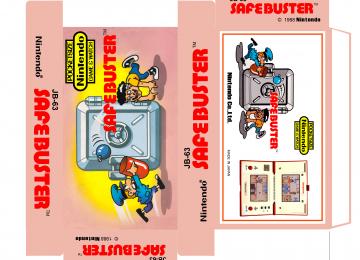 SAFEBUSTER JB-63 MULTISCREEN PAL CAJA BOX GAME WATCH