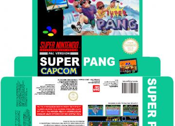 SUPER PANG SNES CAJA BOX