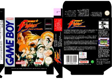 KING OF FIGHTERS PAL EUR ESP CAJA BOX GAME BOY