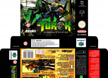 TUROK NINTENDO 64 CAJA BOX