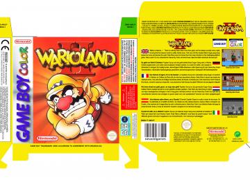 WARIO LAND GB COLOR CAJA BOX