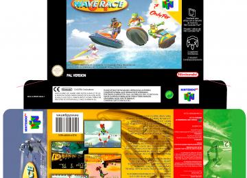 WAVE RACE NINTENDO 64 CAJA BOX