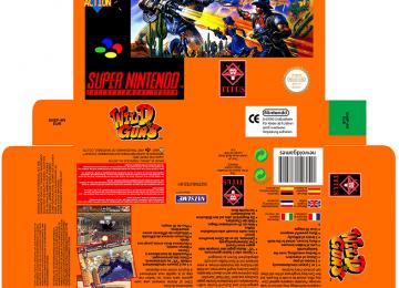 WILD GUNS CAJA PAL EUR ESP SNES