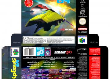 WIPEOUT N64 CAJA BOX