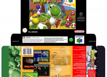 YOSHI'S STORY NINTENDO 64 CAJA BOX