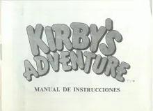 KIRBY'S ADVENTURE A4 escaneos