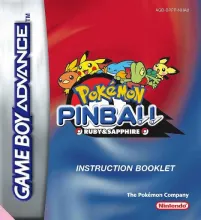 POKEMON PINBALL RUBY AND SAPPHIRE multiidioma escaneos