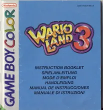WARIO LAND 3 multi escaneos