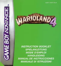 WARIO LAND 4 multiidioma escaneos
